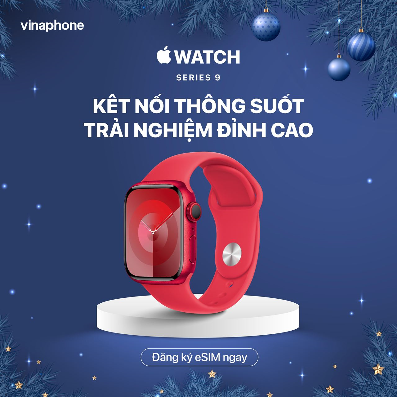 ⌚📲 Kết nối Apple Watch và iPhone dễ dàng không cần bluetooth với eSIM VinaPhone